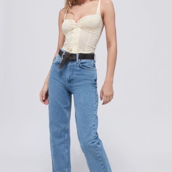 Urban Outfitters Button-Front Bustier Top - Picture 6 of 6